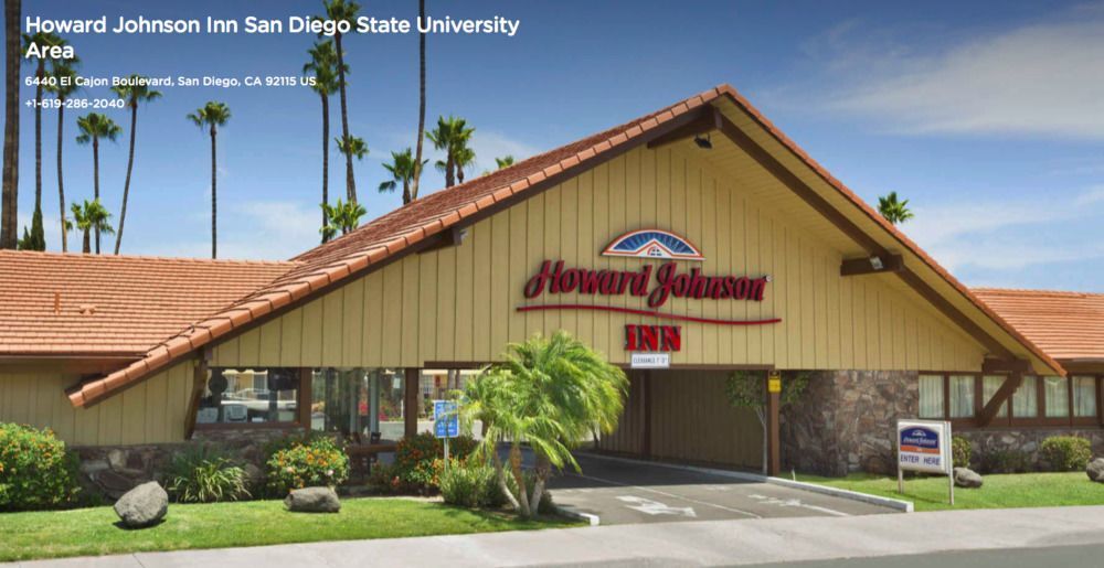 Howard Johnson University Inn - Sdsu - San Diego State University Dış mekan fotoğraf
